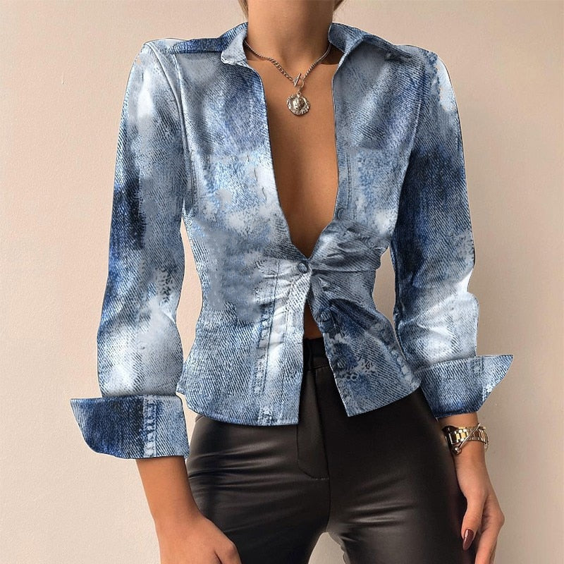 Elena | Long sleeved top for women