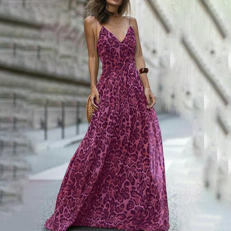 Cristina® | Long beach dress made of chiffon Perla
