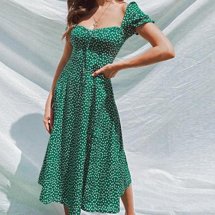 Daisy® | Women's floral cutout summer party midi dress
