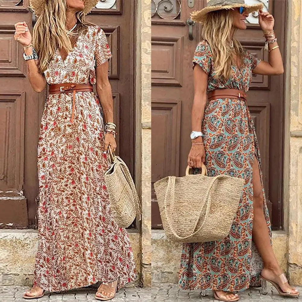 Cecilia® | Paisley Pattern Dress