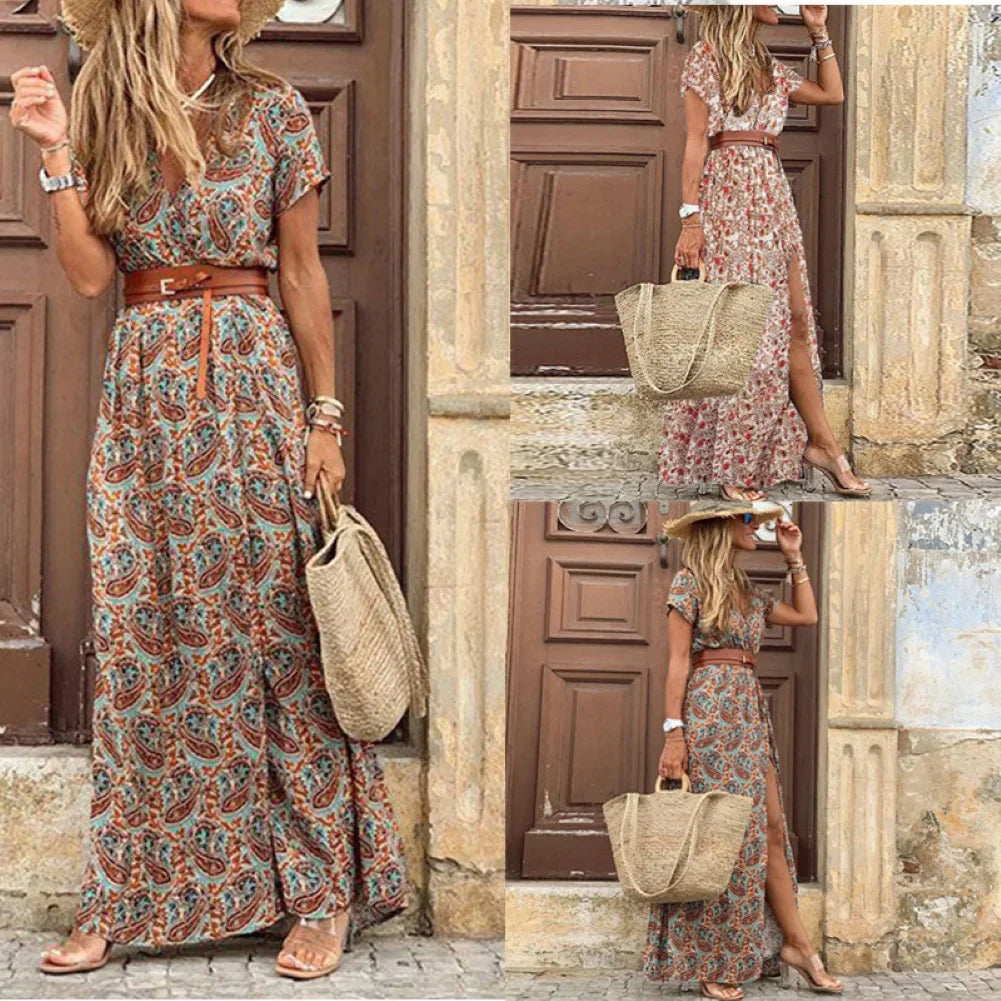 Cecilia® | Paisley Pattern Dress