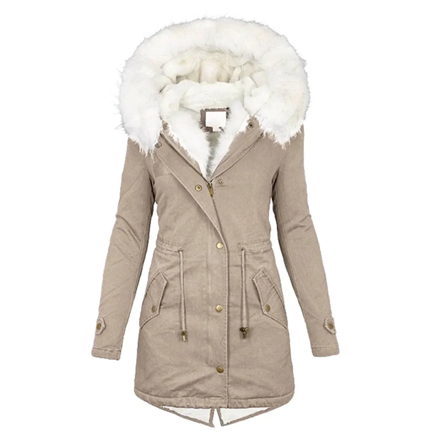 Elizabeth® | Cozy coat lined with fur