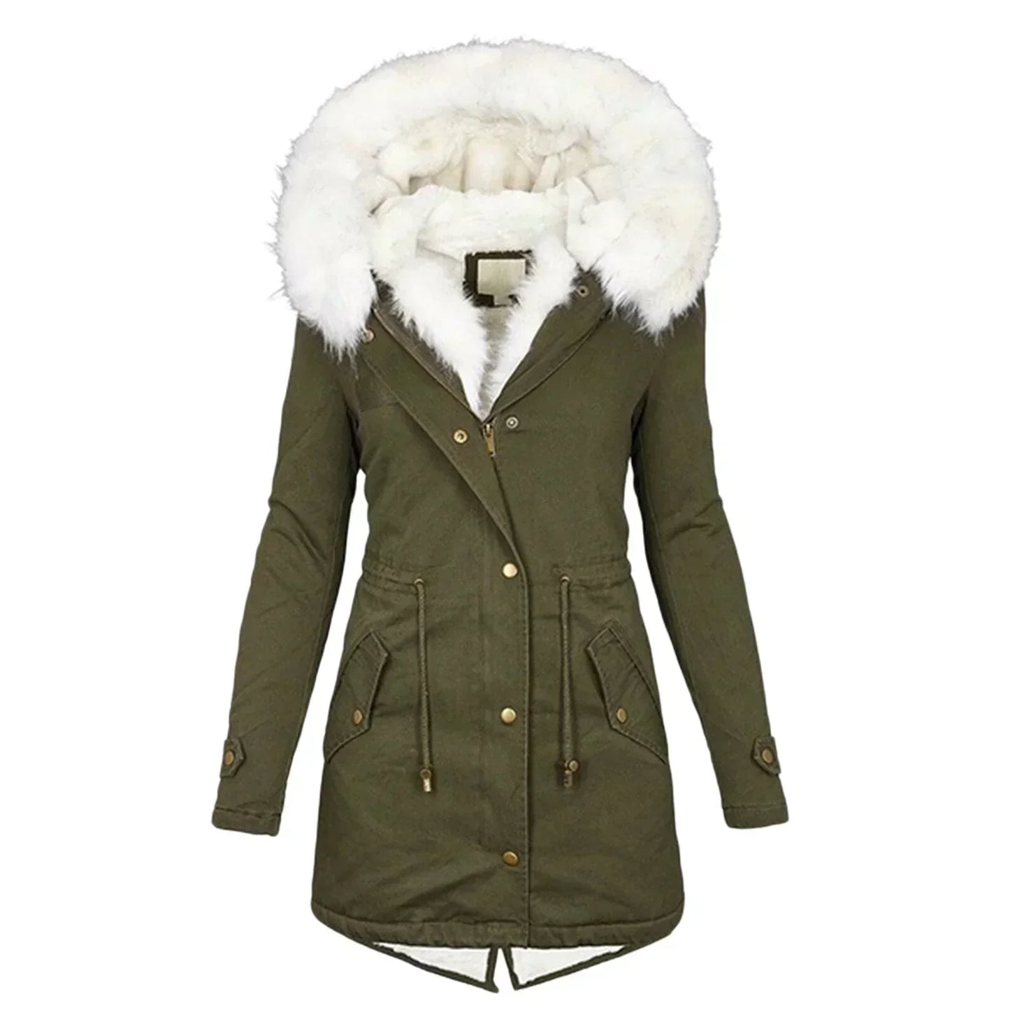 Elizabeth® | Cozy coat lined with fur