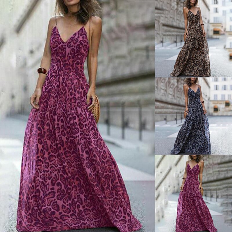Cristina® | Long beach dress made of chiffon Perla