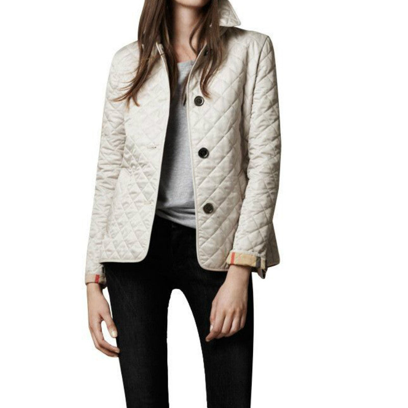 Sanne | Quilted Jacket with Button Closure