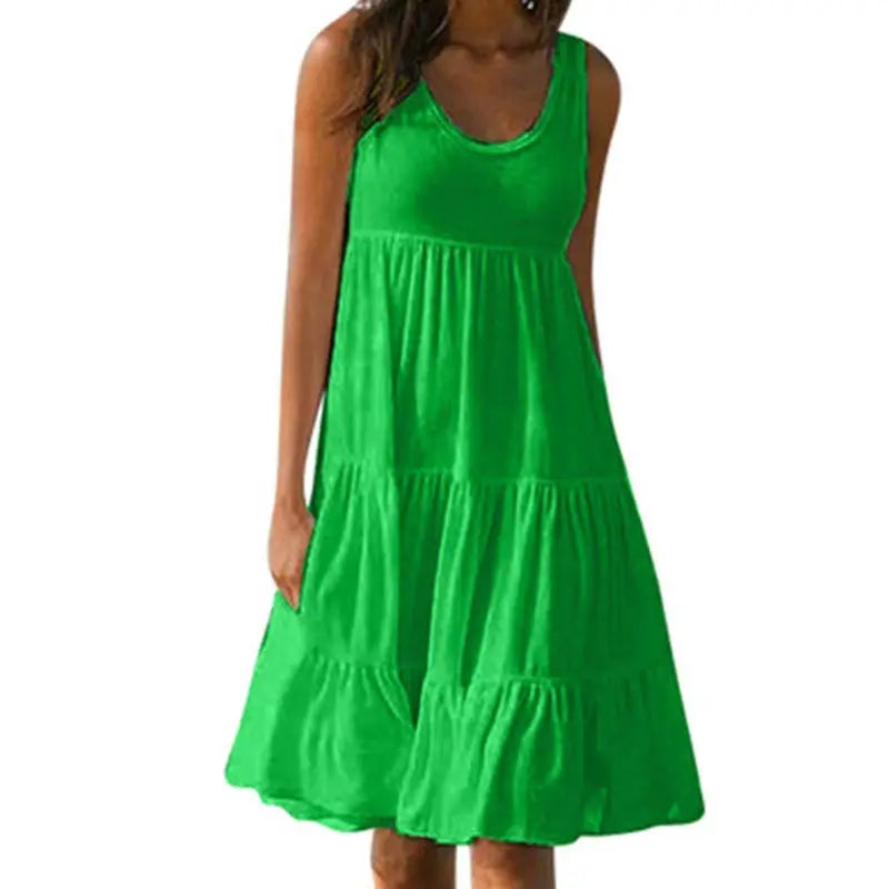 Daphne® | Women'S Boho Summer Dress With Ruffles