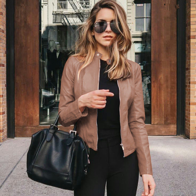 Concha® | Leather jacket biker jacket