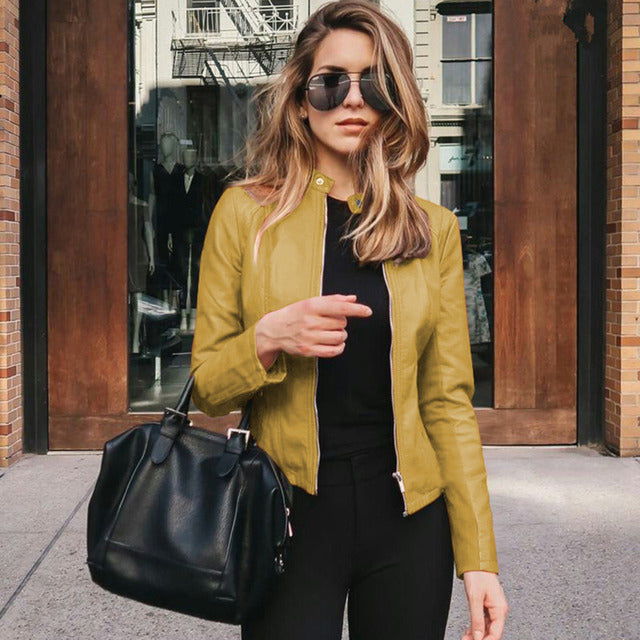 Concha® | Leather jacket biker jacket