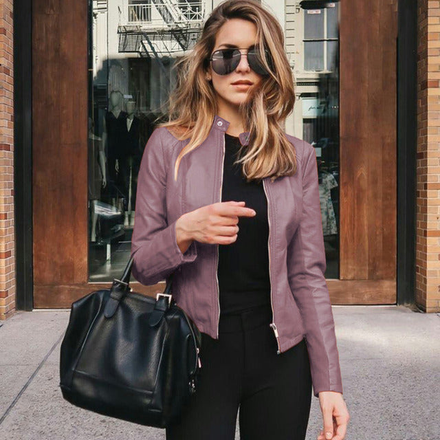 Concha® | Leather jacket biker jacket