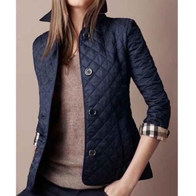 Sanne | Quilted Jacket with Button Closure