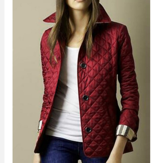 Sanne | Quilted Jacket with Button Closure