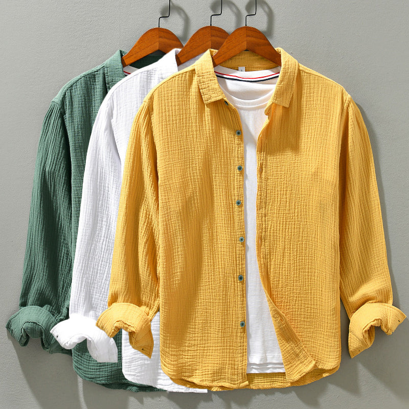 Victor | Classic Men's Soft Comfortable Shirt for All-Day Wear