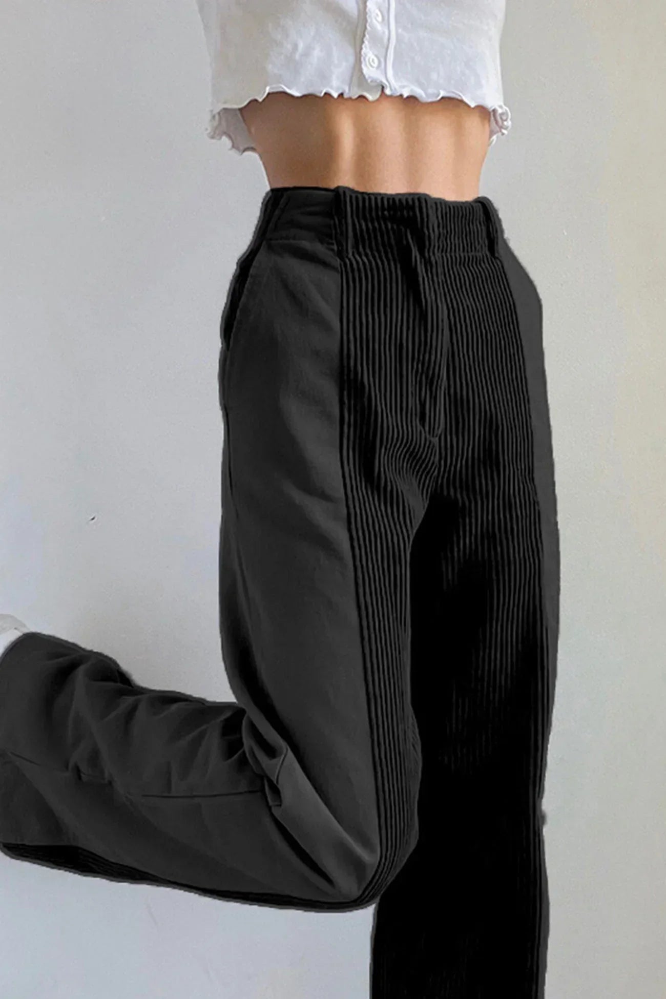 Elestren® | High waist corduroy