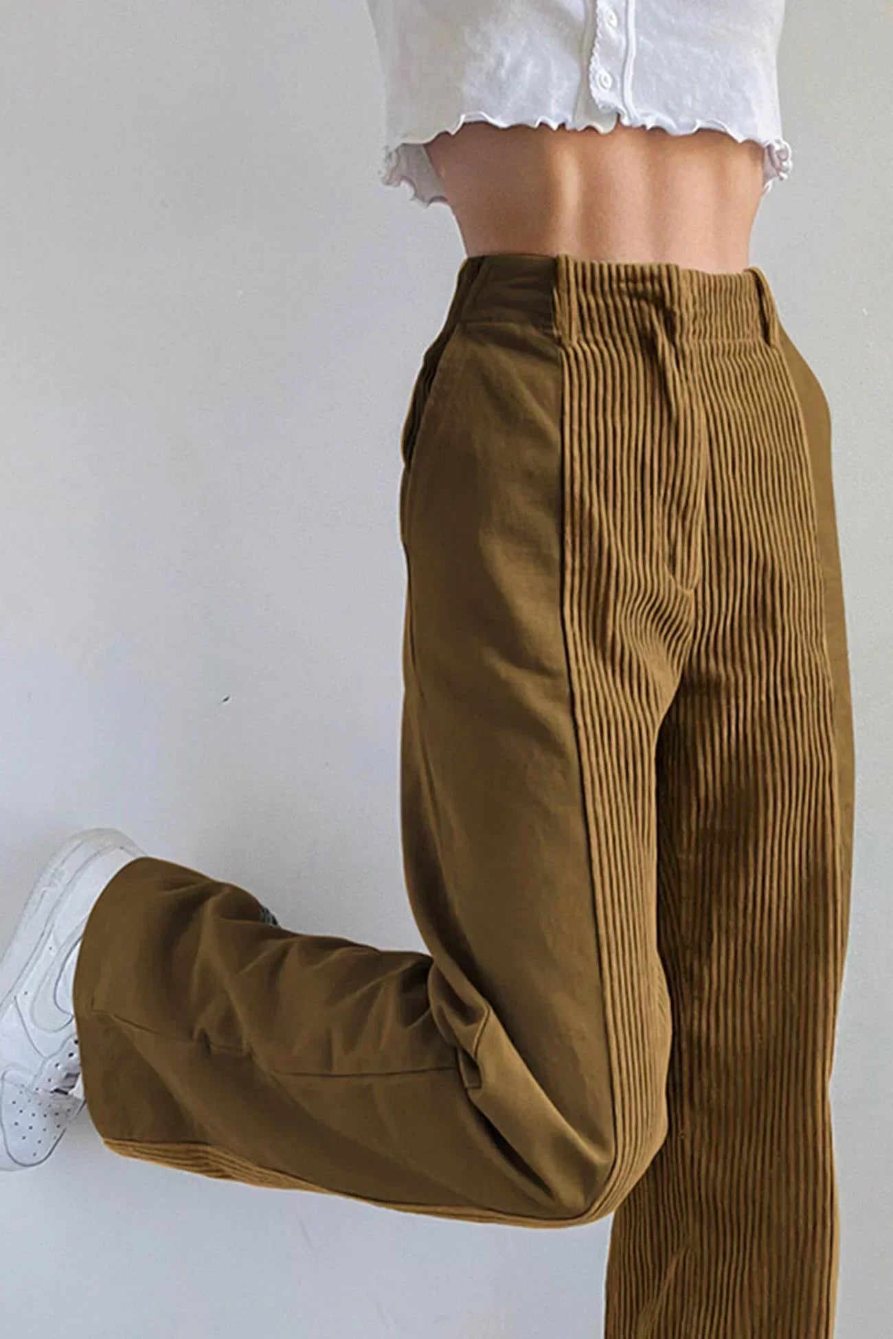 Elestren® | High waist corduroy