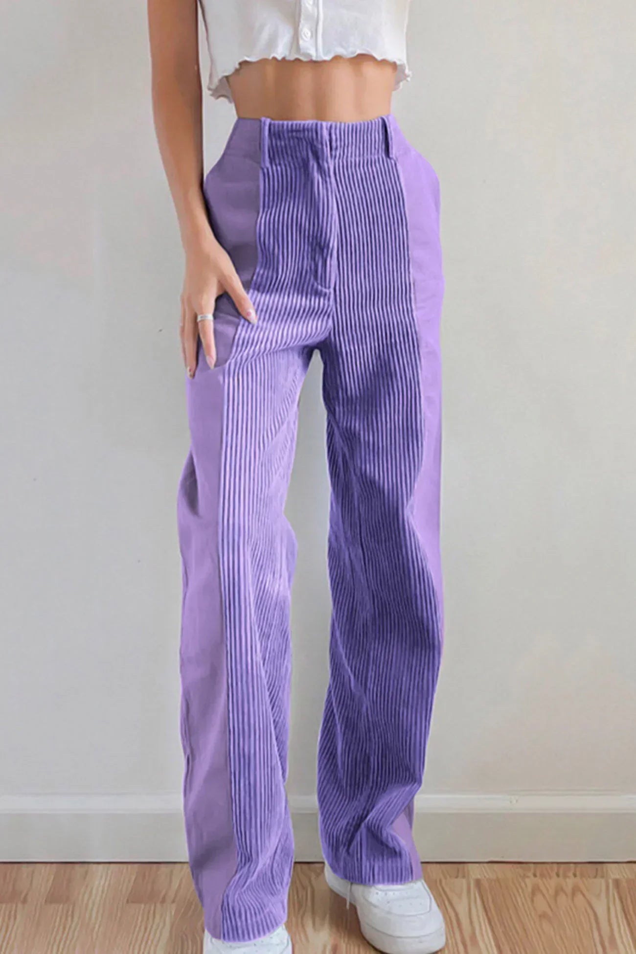 Elestren® | High waist corduroy