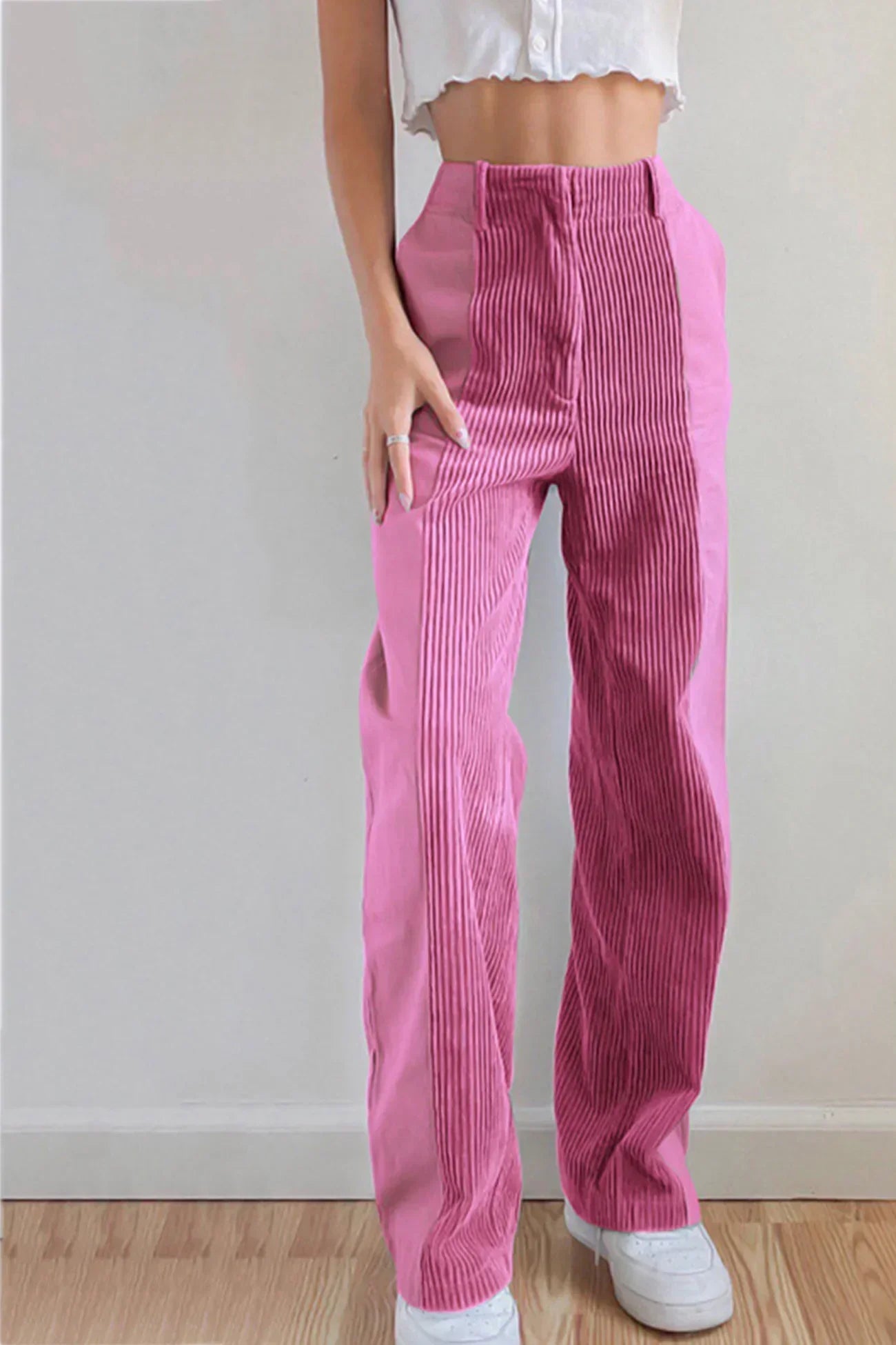 Elestren® | High waist corduroy
