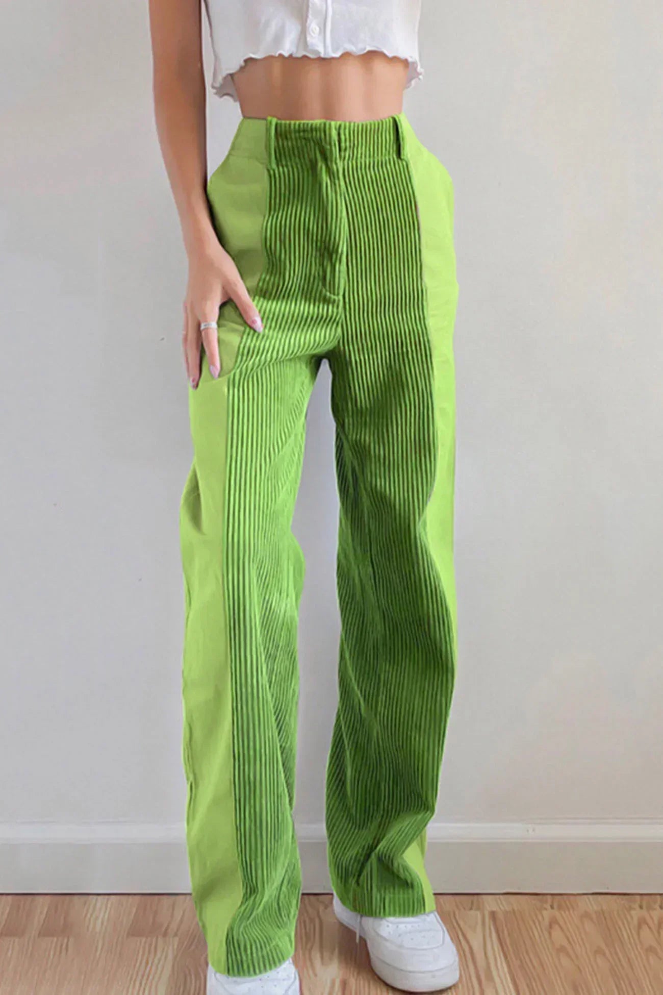 Elestren® | High waist corduroy