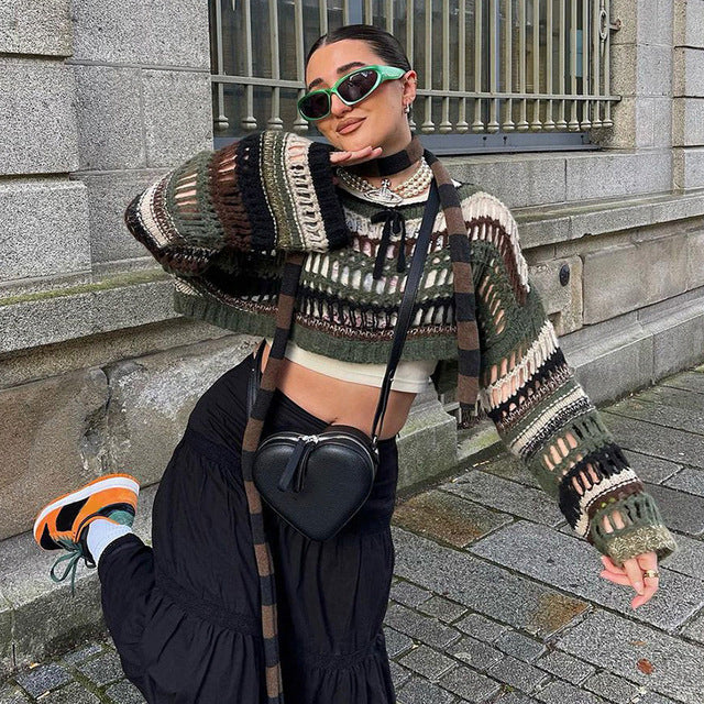 Brisa® | Boho knit sweater