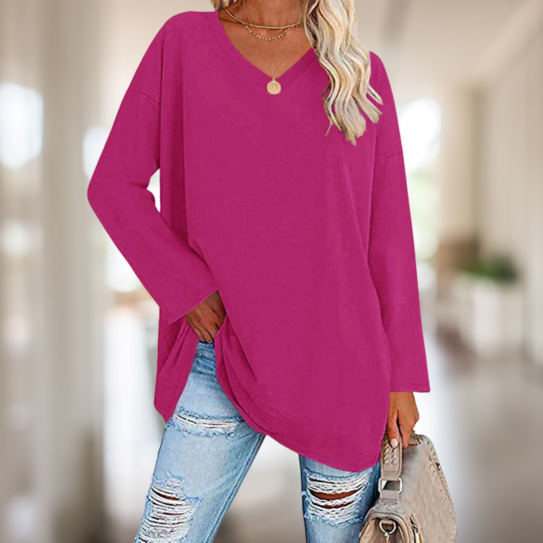 Dulce® | Long, Loose Shirt