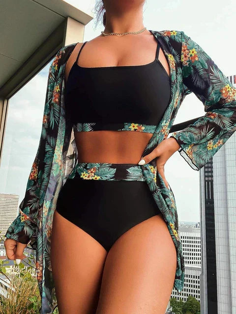 Bowden® | Stylish Printed High Waist Swimwear