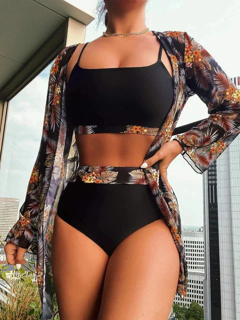 Bowden® | Stylish Printed High Waist Swimwear