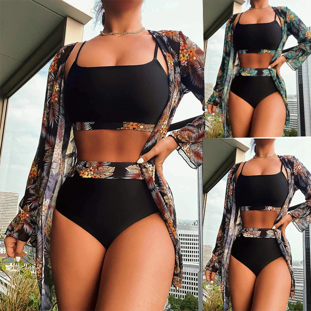 Bowden® | Stylish Printed High Waist Swimwear
