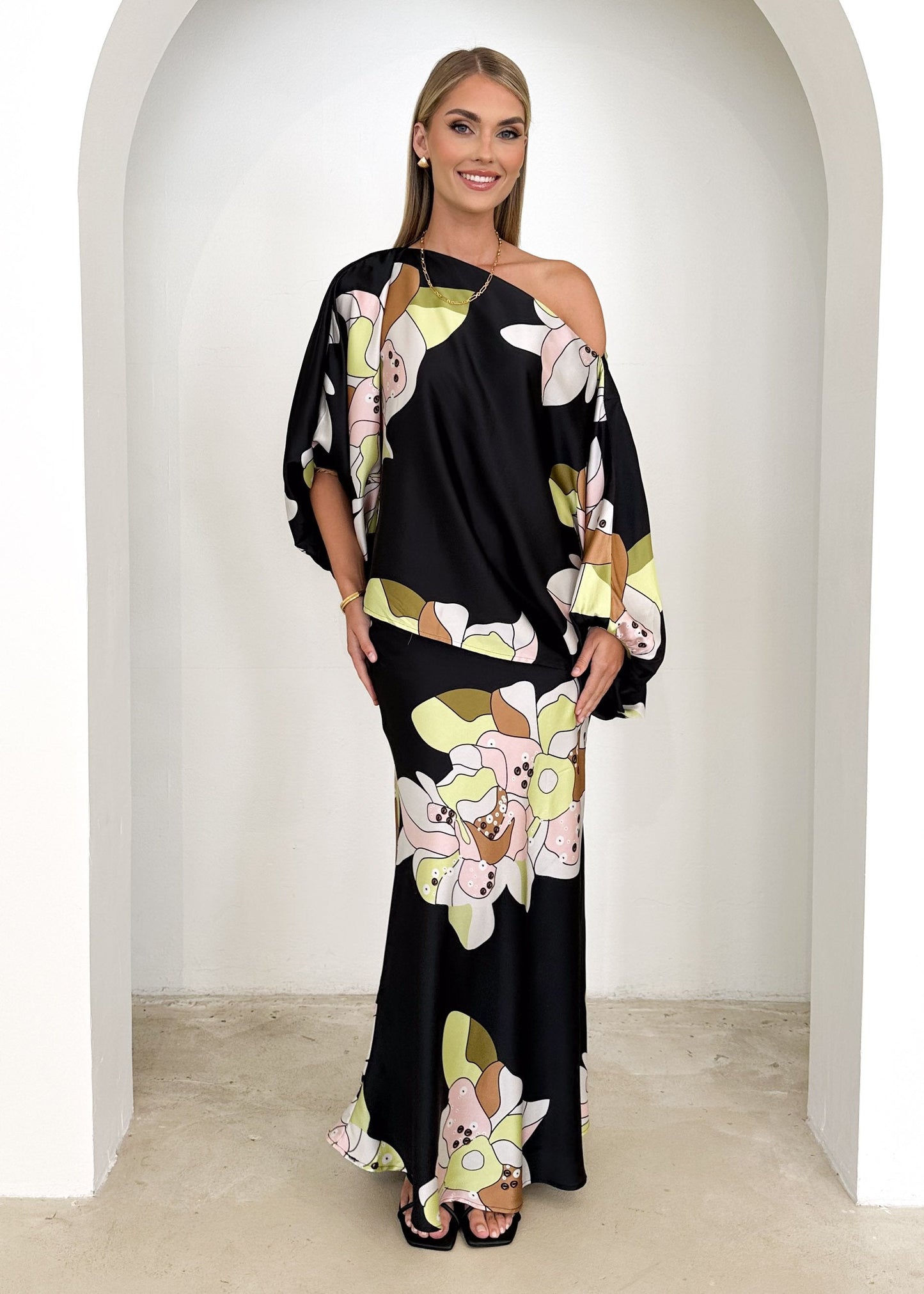 Alarice® | Women'S Floral Off-Shoulder Top Sommer