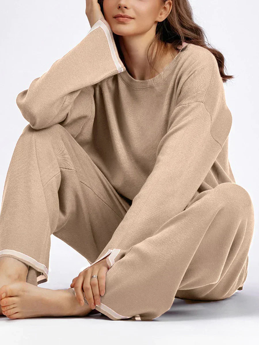 Elisa® | Elegant stretch knit set to stay at home