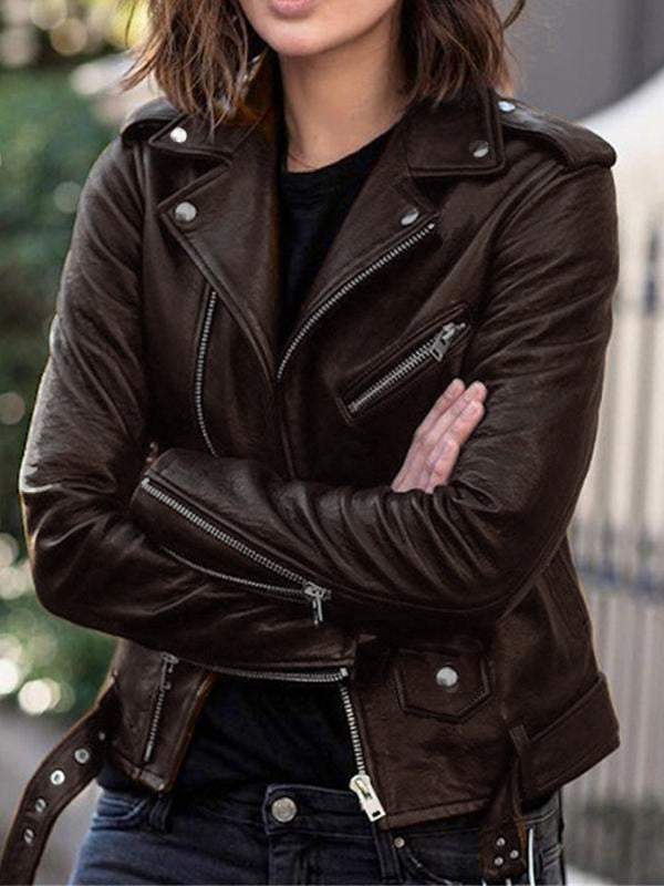 Carlota® | Perfect faux fur jackets with zipper, elegant women's jackets