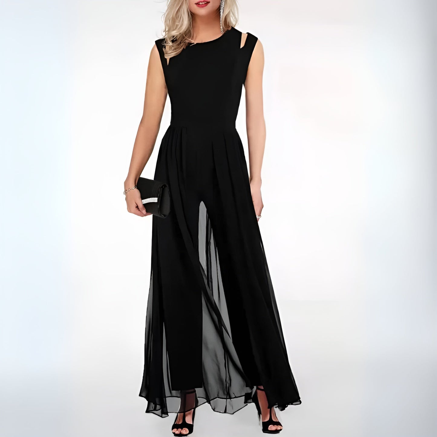 Deborah® | Elegant women's dress with waist belt