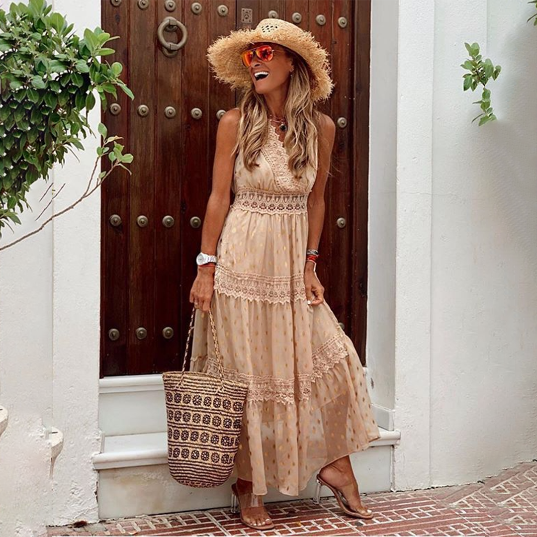 Denise | Elegant Summer Maxi Dress for Women