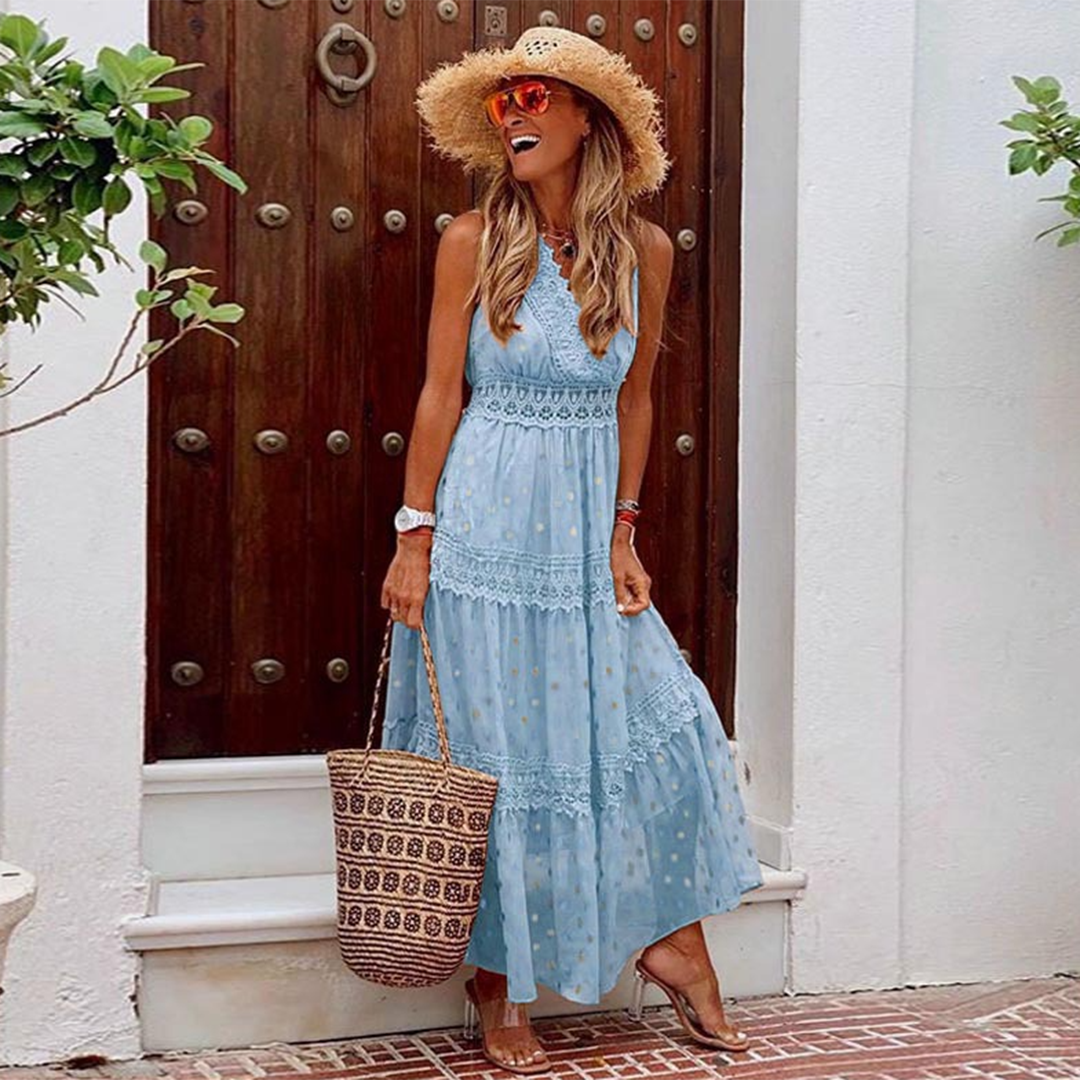 Denise | Elegant Summer Maxi Dress for Women