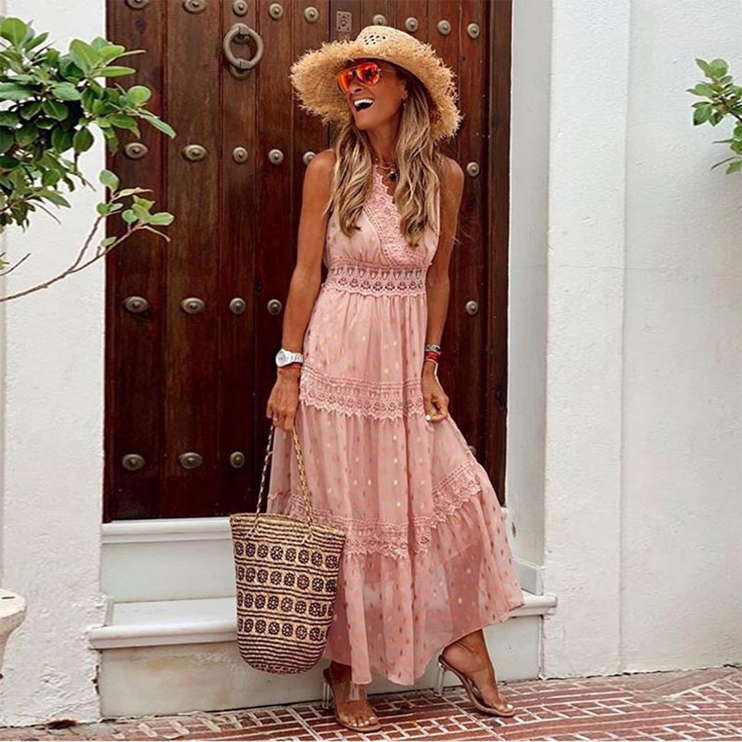 Denise | Elegant Summer Maxi Dress for Women
