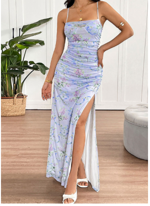 Jacqueline | Elegant Floral Slim Dress for Every Occasion