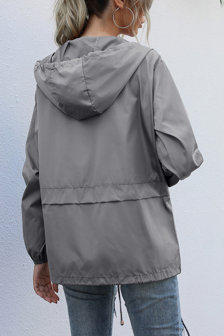 Cecilia® | Windproof sports jacket with hood