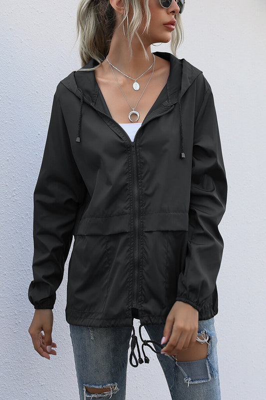 Cecilia® | Windproof sports jacket with hood