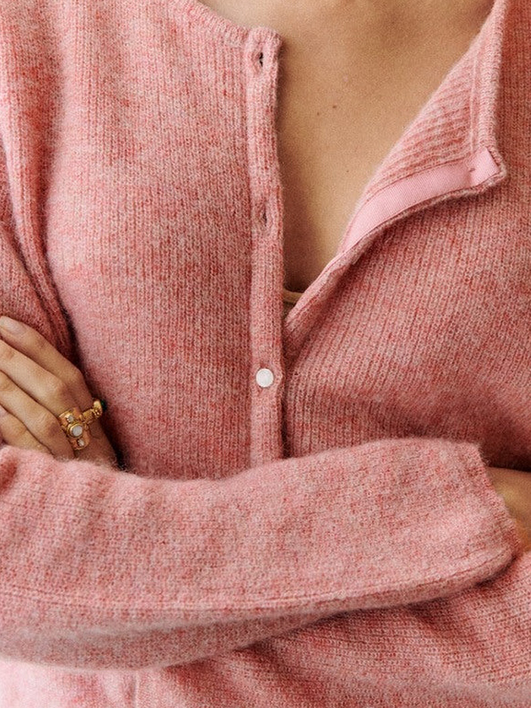 Julie | Women's Button-Front Knit Cardigan