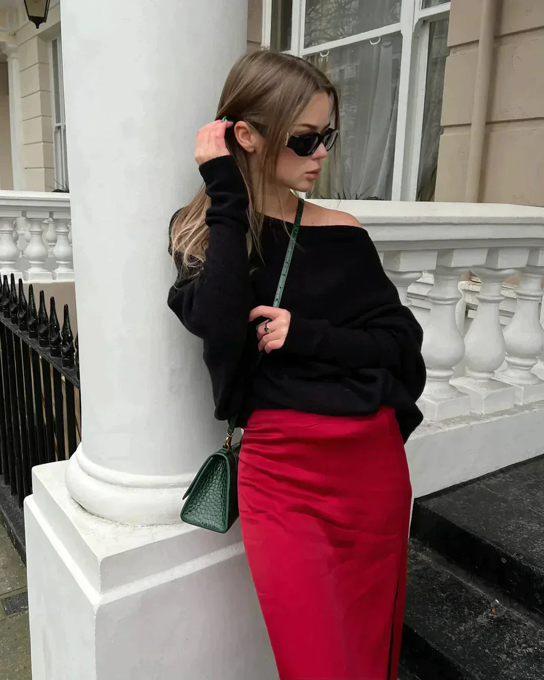 Eefje® | Asymmetrically draped jersey