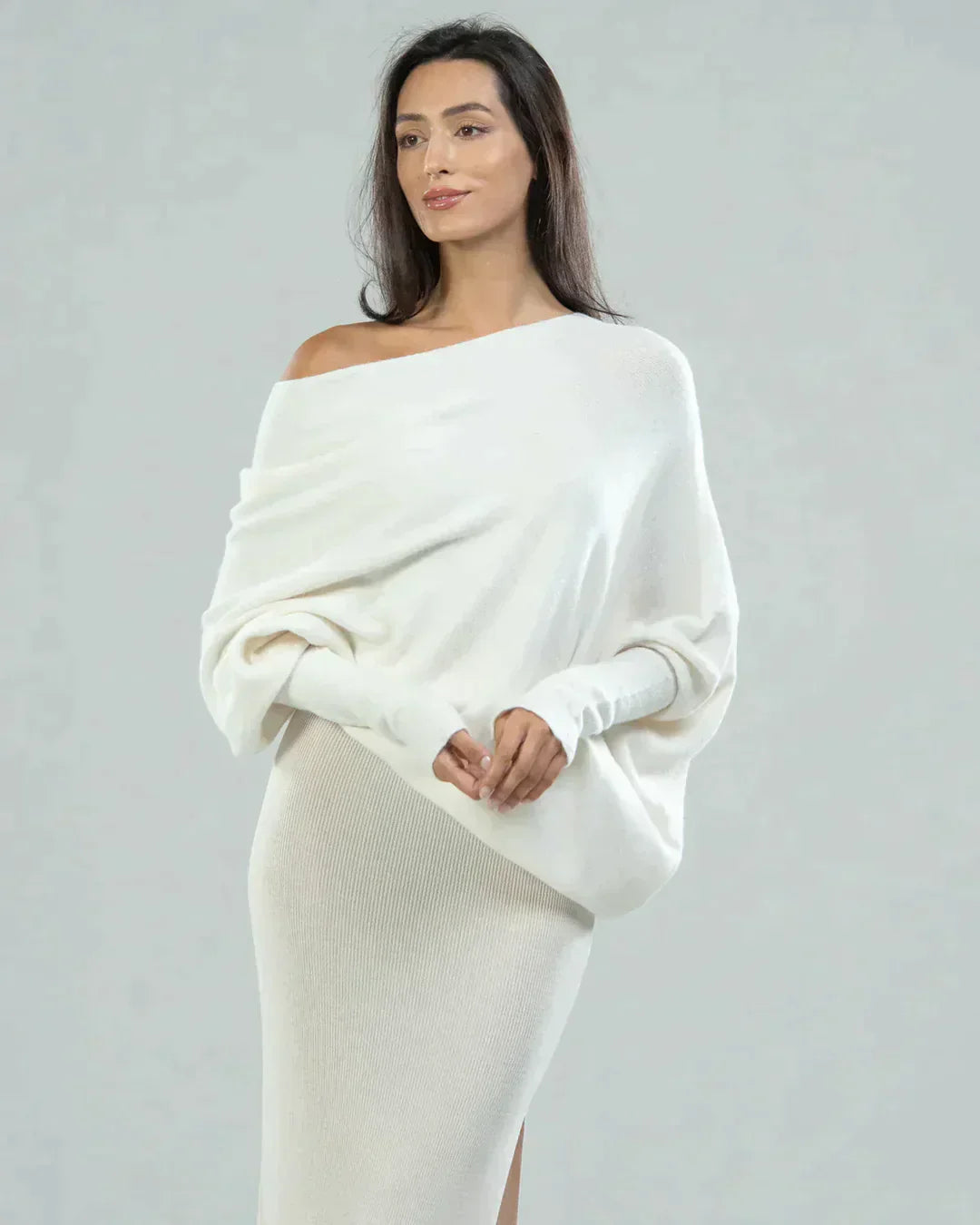 Eefje® | Asymmetrically draped jersey