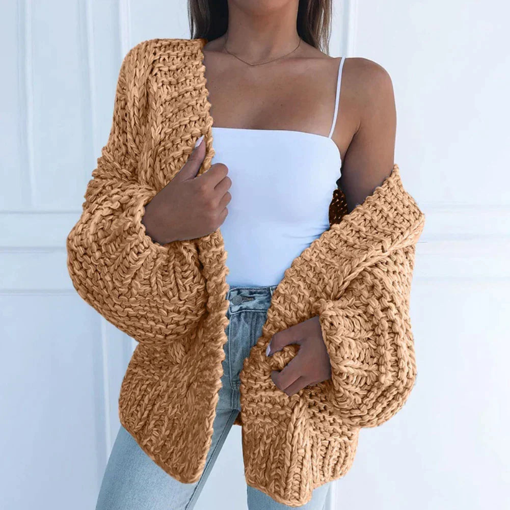 Dana® | Chunky knit jacket