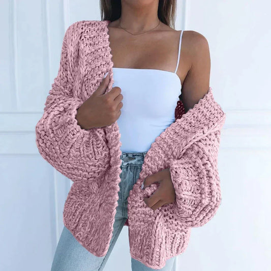 Dana® | Chunky knit jacket