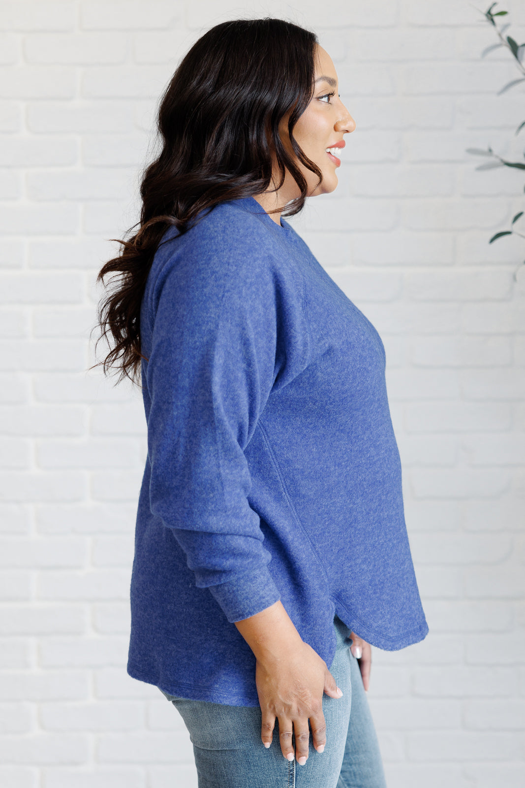 Belén® | Long sleeve t-shirt in bright blue