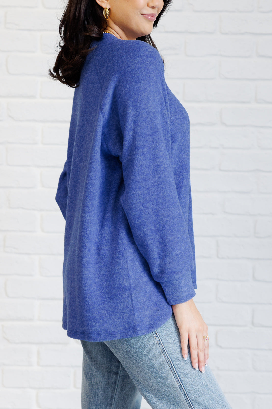 Belén® | Long sleeve t-shirt in bright blue