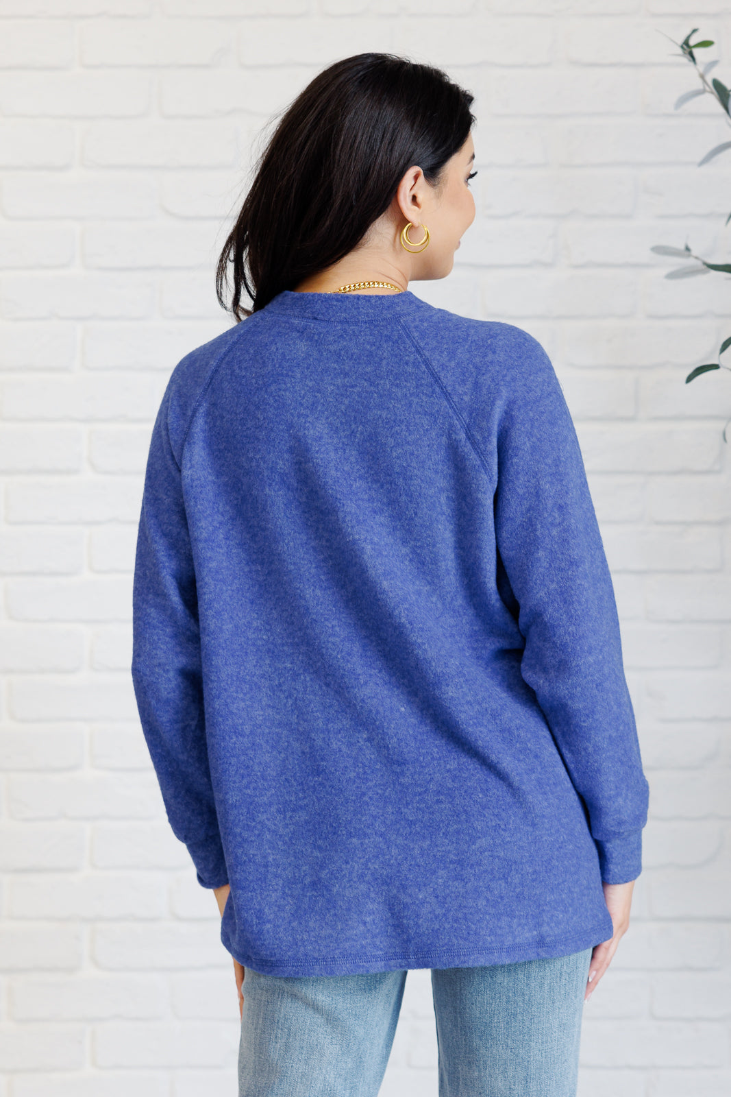 Belén® | Long sleeve t-shirt in bright blue