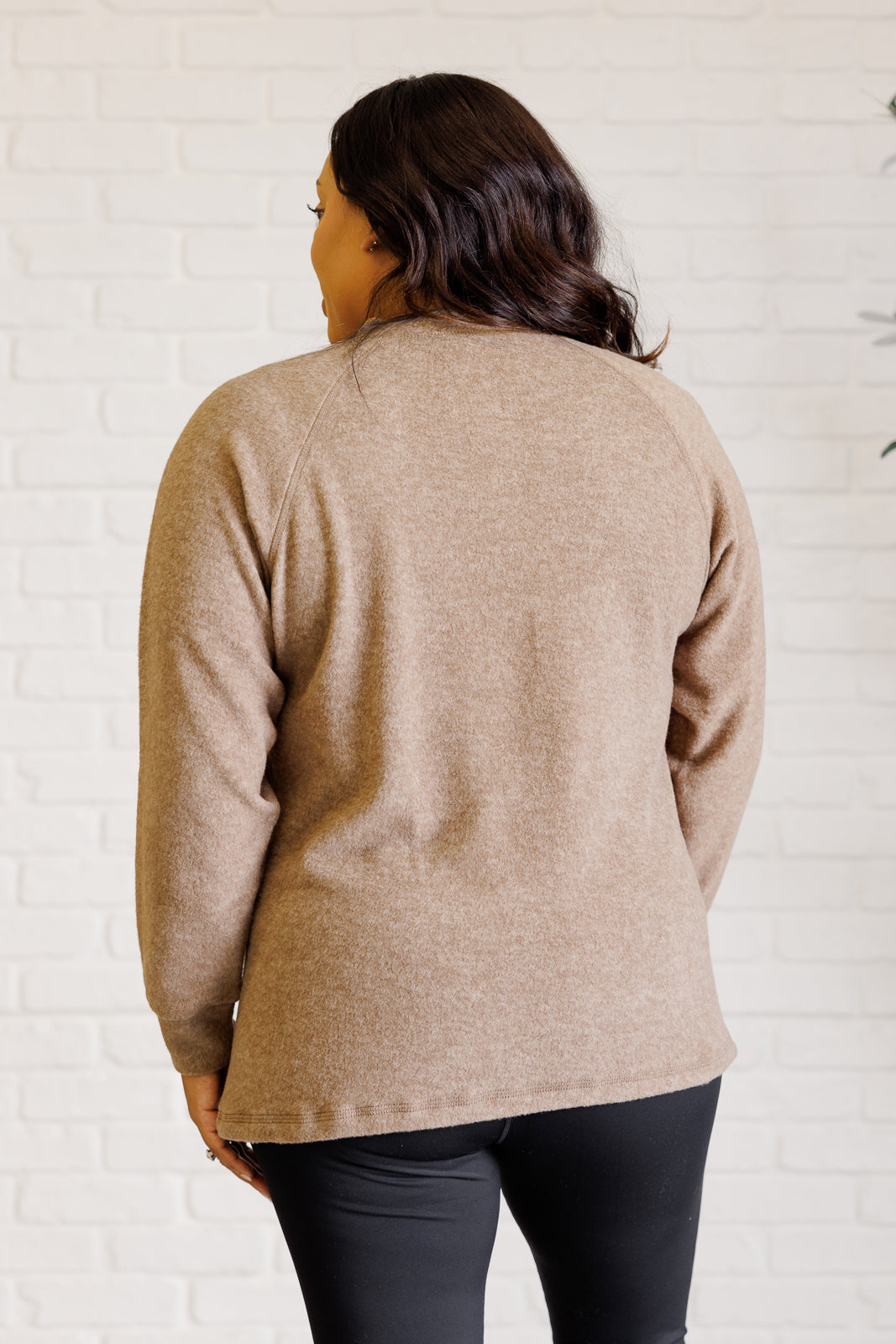 Azucena® | Long sleeve t-shirt in mocha
