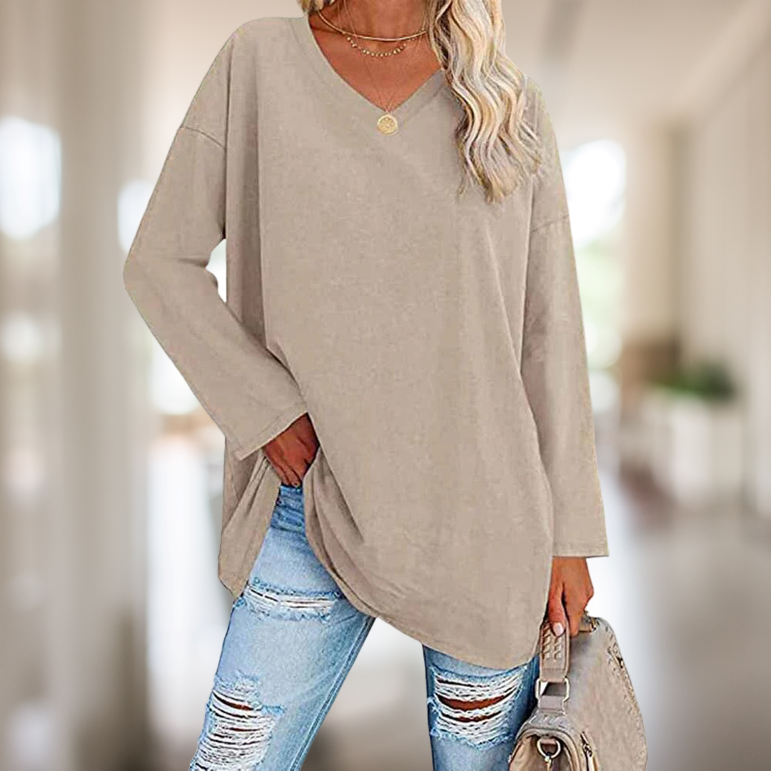 Dulce® | Long, Loose Shirt