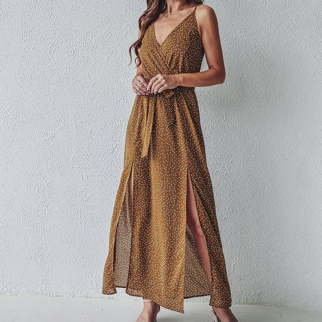 Ariana® | Elegant Maxi Dress With Slit