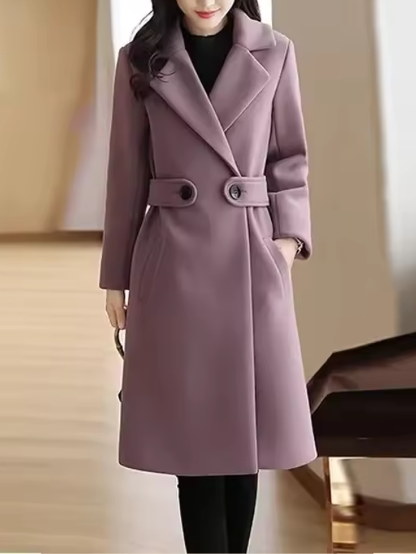 Felicia | Women's Belted Midi Coat