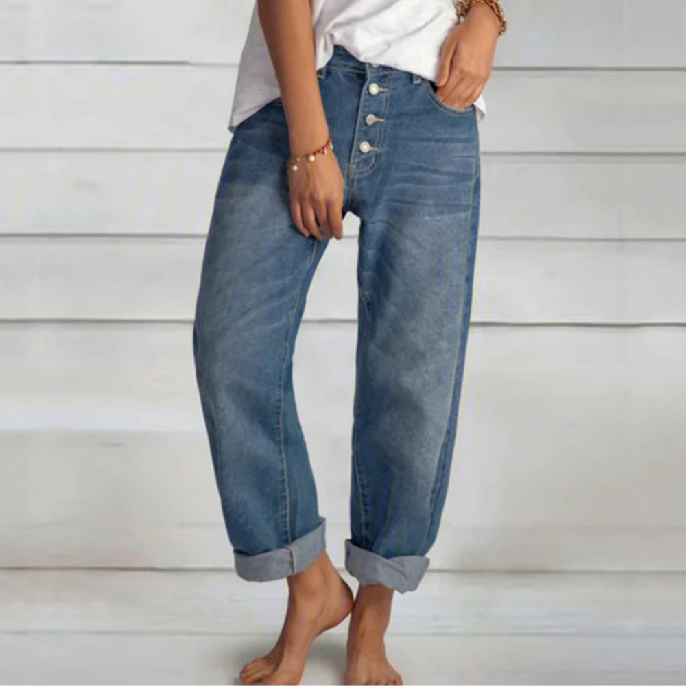Claudia® | Stylish Denim Trousers