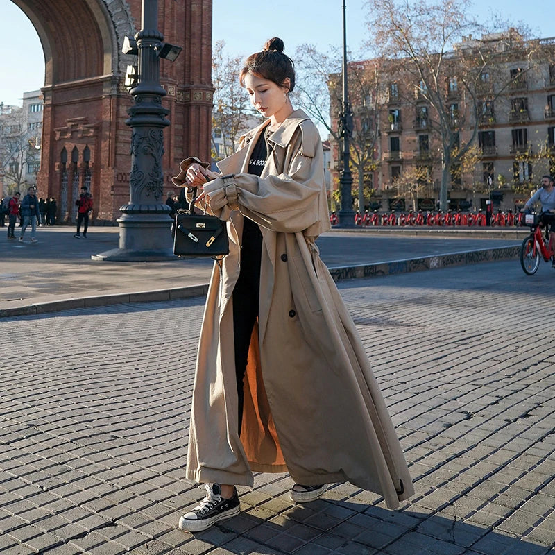 Adela | Hannelore – Long coat for women Elegant Timeless
